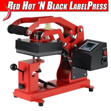 Red Hot 'N Black LabelPress - Drukpers voor labels en logo's beschikbaar voor biedingen