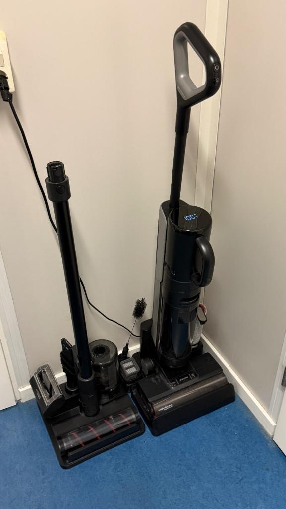 Dreame h12, Witgoed en Apparatuur, Stofzuigers, Zo goed als nieuw, Waterstofzuiger, Reservoir, Ophalen