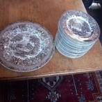 Servies: Engels Bruin Old Britain Castles, Ophalen of Verzenden