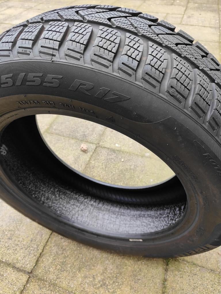 Winterbanden Pirelli Sottozero 3 - 215/55 R17!, Ophalen, 17 inch, Winterbanden, Band(en)
