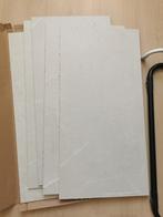 5x wandtegel/wandpaneel marmerlook, taupe (zelfklevend), Huis en Inrichting, Ophalen, Nieuw