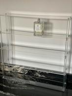 Vintage plexiglas plexi glas rek wandrek display vitrine, Ophalen of Verzenden