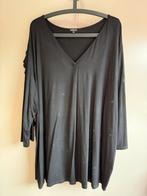 Exxcellent zwarte top met roezel mouwen | maat 52, Zwart, Zo goed als nieuw, Exxcellent, Shirt of Top