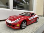 1:18 Ferrari 599 GTB Panamericana rood Hotwheels Elite JJTOP, Hobby en Vrije tijd, Modelauto's | 1:18, Ophalen of Verzenden, Zo goed als nieuw