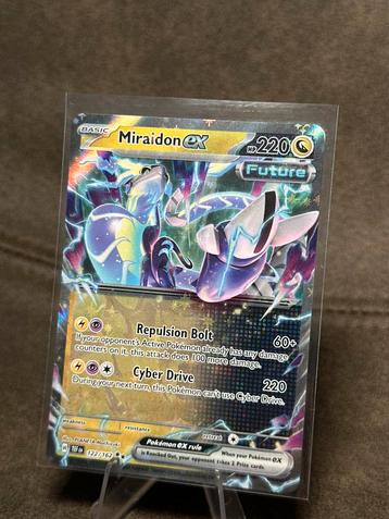 Miraidon Ex #122 122/162 (Pokemon Temporal Forces) beschikbaar voor biedingen