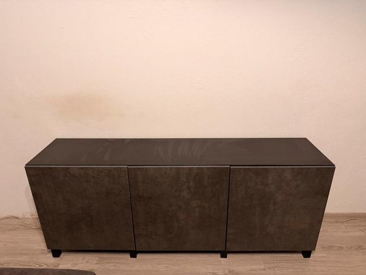 Tv kast Ikea Besta, Huis en Inrichting, Kasten | Televisiemeubels, Gebruikt, Minder dan 100 cm, 150 tot 200 cm, 25 tot 50 cm, Ophalen