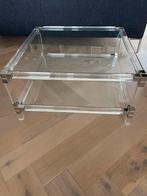 Hollywood Regency Salontafel, Ophalen, Gebruikt, 50 tot 100 cm, Vierkant