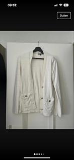 Nikkie Witte Cardigan met Gouden Knopen, Kleding | Dames, Truien en Vesten, Maat 38/40 (M), Beige, Ophalen of Verzenden, Zo goed als nieuw