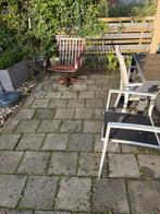 Gratis tegels en grind, Tuin en Terras, Tegels en Klinkers, Ophalen, Gebruikt, Beton, Terrastegels