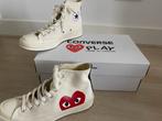 Converse x comme des garcons hoge all stars wit - Maat 40, Kleding | Dames, Verzenden, Wit, Nieuw, Sneakers of Gympen