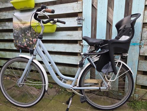 Cortina roots moederfiets, Fietsen en Brommers, Fietsen | Dames | Moederfietsen, Gebruikt, Overige merken, 53 tot 56 cm, 2 zitjes