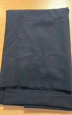 Lap donkerblauwe gabardine, Hobby en Vrije tijd, Stoffen en Lappen, Wol, Blauw, 120 cm of meer, Ophalen of Verzenden