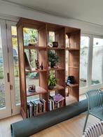 Grote houten vakkenkast, Huis en Inrichting, Kasten | Boekenkasten, Ophalen, 25 tot 50 cm, 200 cm of meer