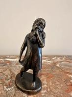Bronzen Beeldje Janneke Ros - Duimend Meisje, Ophalen of Verzenden