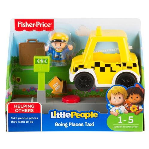 Fisher-Price: Little People Voertuigen: Rijden in de Taxi, Kinderen en Baby's, Speelgoed | Fisher-Price, Nieuw, Auto of Voertuig