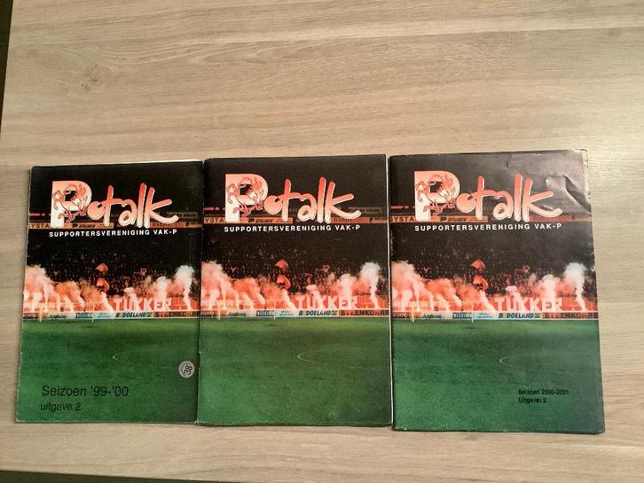 Vak P-magazine P Talk 1999-2000 en 2000-2001, Verzamelen, Sportartikelen en Voetbal, Zo goed als nieuw, Boek of Tijdschrift, F.C. Twente