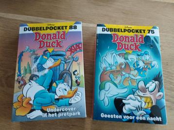 Donald Duck Dubbelpocket 75 en 88 beschikbaar voor biedingen
