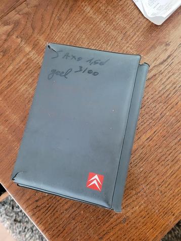 Citroen Saxo instructie boekje handleiding beschikbaar voor biedingen