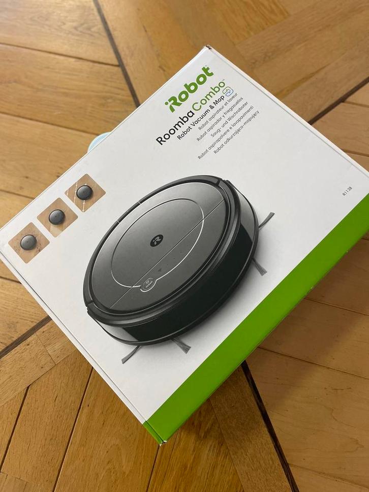 iRobot Roomba Combo Vacuum @ Mop 1138, Witgoed en Apparatuur, Stofzuigers, Zo goed als nieuw, Robotstofzuiger, Ophalen of Verzenden