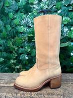 supergave vintage blokhak laars van Sendra maat 38, Bruin, Ophalen of Verzenden, Zo goed als nieuw, Sendra