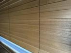 Houten jaloezie, Veneta, Frans Eiken, 101cm h x 217 cm b, Huis en Inrichting, Overige kleuren, 100 tot 150 cm, Ophalen of Verzenden