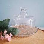 Vintage glazen kaasstolp, Antiek en Kunst, Ophalen of Verzenden