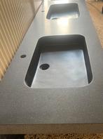 Nieuw Duo granieten wastafel Balmani Napoli, Ophalen, 150 tot 200 cm, Nieuw, Minder dan 100 cm