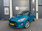Ford Fiësta 1.0 Ecoboost 100pk Aut 5dr 2017 Pano Led Nap, Voorwielaandrijving, Blauw, 23 km/l, Origineel Nederlands