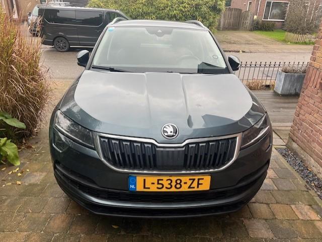 Skoda Karoq 1.5 TSI ACT Greentech 150pk Dsg-7 2019 Grijs, Auto's, Skoda, Particulier, Karoq, ABS, Adaptive Cruise Control, Alarm