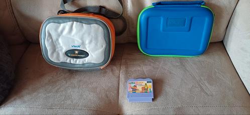 Tasjes v-smile en 1 spel  en blauw tasje voor de kurio, Kinderen en Baby's, Speelgoed | Educatief en Creatief, Zo goed als nieuw