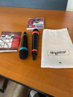 SONY , MICROFOONS, draadloos voor PS3 SINGSTAR, Muziek, 2 spelers, Ophalen of Verzenden, Zo goed als nieuw