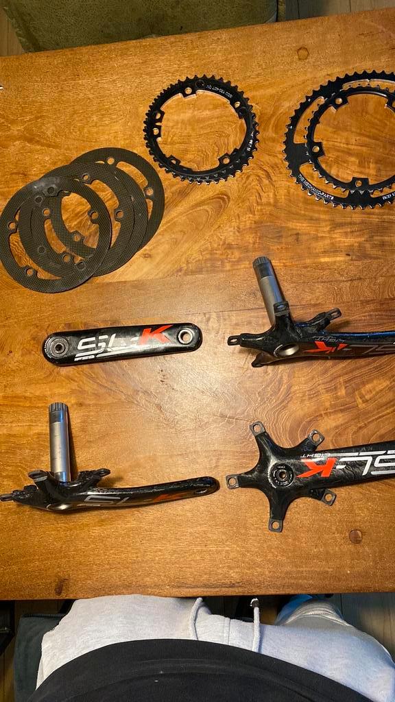 FSA SLK light TANDEM crankset, Fietsen en Brommers, Fietsen | Tandems, Meer dan 20 versnellingen, Minder dan 49 cm, 55 cm of meer