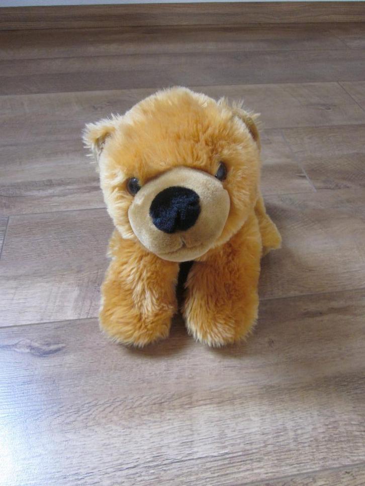 Ostoy Trading roodbruin superzachte pluche knuffel beer nieu, Kinderen en Baby's, Speelgoed | Knuffels en Pluche, Nieuw, Beer