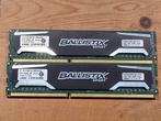 Ballistix 8gb pc3 ddr3 pc ram geheugen 12800u 2x4gb kit, Computers en Software, RAM geheugen, Gebruikt, 8 GB, DDR3, Ophalen of Verzenden