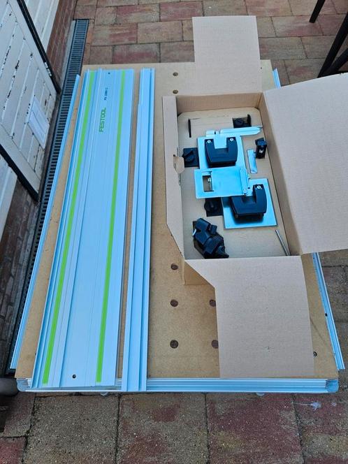 FESTOOL MFT 3 zgan, inclusief accessoires, Doe-het-zelf en Verbouw, Werkbanken, Zo goed als nieuw, 70 tot 120 cm, Inklapbaar, Ophalen