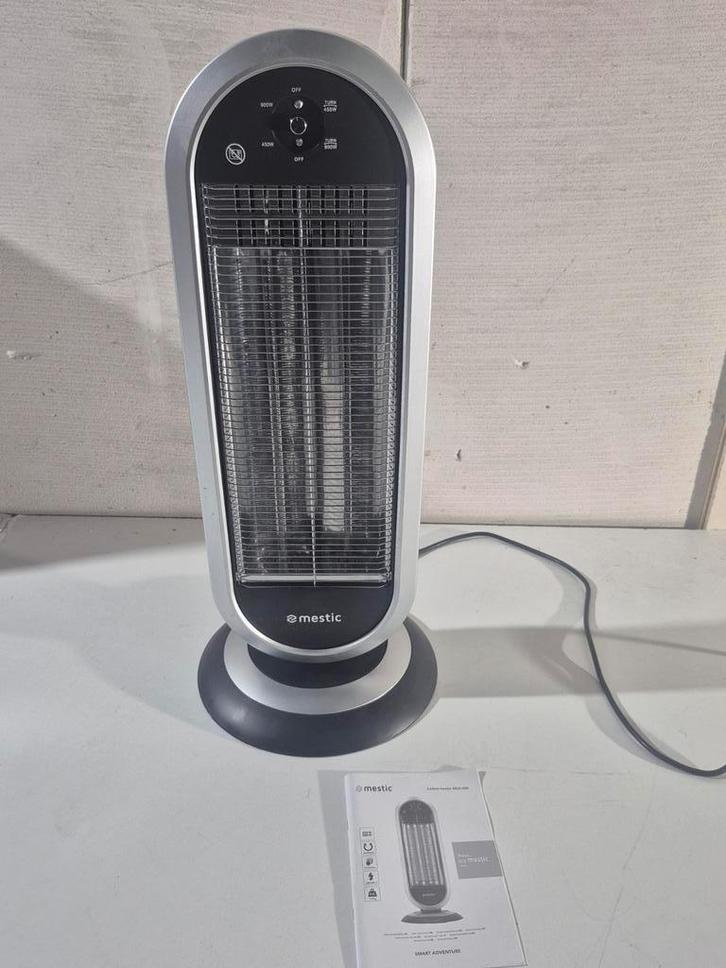 MESTIC Carbon elektrische kachel MCK-400, Caravans en Kamperen, Kampeeraccessoires, Zo goed als nieuw, Ophalen of Verzenden