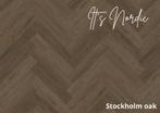 Luxe Eiken PVC Click Vloer - Visgraat of Plank €17,50/m², Nieuw, Ophalen of Verzenden, Modern industriele klassiek landelijk, Crème