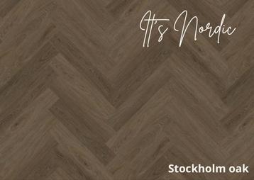 Luxe Eiken PVC Click Vloer - Visgraat of Plank €17,50/m² beschikbaar voor biedingen