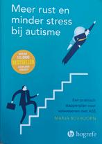 Marja Boxhoorn - Meer rust en minder stress bij autisme, Ophalen of Verzenden, Zo goed als nieuw, Marja Boxhoorn