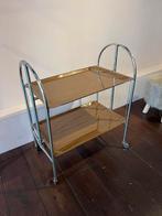 Vintage jaren 70 inklapbare trolley, Antiek en Kunst, Antiek | Meubels | Tafels, Ophalen