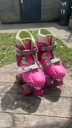 Rolschaatsen maat 27-29-31, roze, Ophalen, Gebruikt