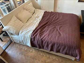 Ikea malm bed + lades + matras - afbeelding 2