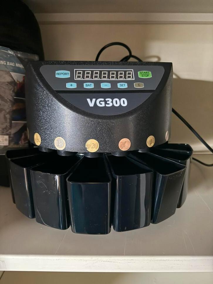 Muntgeldteller en -sorteerder VG300., Postzegels en Munten, Munten en Bankbiljetten | Toebehoren, Sorteermachine of Telmachine