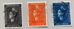 Nederland 1938 NVPH 310-12 gest, Ophalen of Verzenden, T/m 1940, Gestempeld