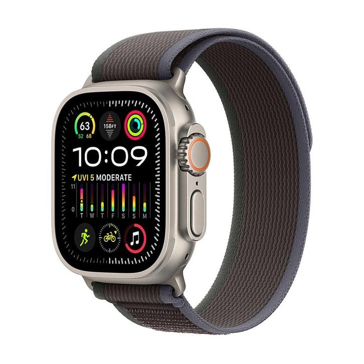 Apple Watch Ultra2 49mm M/L Titanium Blue/Black / Nieuwstaat, Telecommunicatie, Overige Telecommunicatie, Zo goed als nieuw, Ophalen of Verzenden