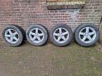 Set winterbanden op lichtmetalen velgen, Auto-onderdelen, Ophalen, 15 inch, Banden en Velgen, Winterbanden