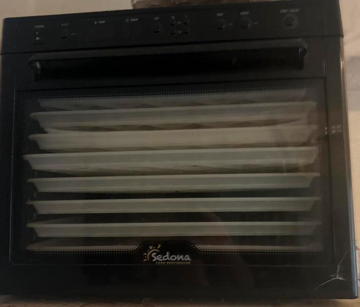 Sedona Voedseldroger - Eenvoudig en Veilig Drogen, Witgoed en Apparatuur, Airfryers, Gebruikt, Airfryer, Ophalen of Verzenden