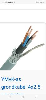 Gezocht YMvK-as grondkabel 4x2.5 minimaal 30 meter, Doe-het-zelf en Verbouw, Elektra en Kabels, Ophalen of Verzenden, Nieuw, Kabel of Snoer
