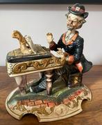 Capodimonte Beeld – Man aan de Piano – 29 cm, Ophalen of Verzenden, Zo goed als nieuw