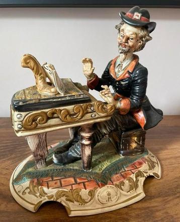 Capodimonte Beeld – Man aan de Piano – 29 cm beschikbaar voor biedingen